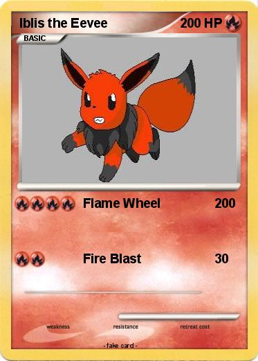 Pokemon Iblis the Eevee