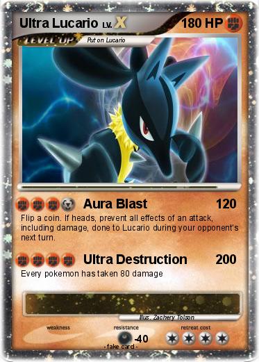 Pokemon Ultra Lucario
