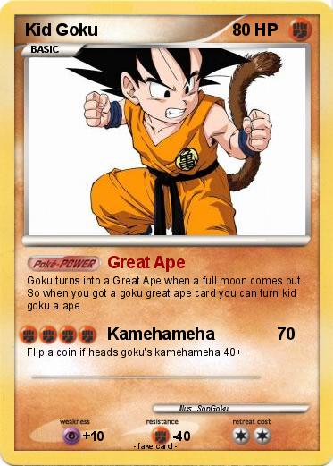 Pokemon Kid Goku