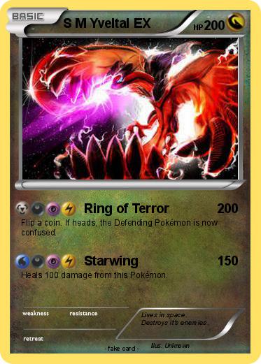 Pokemon S M Yveltal EX