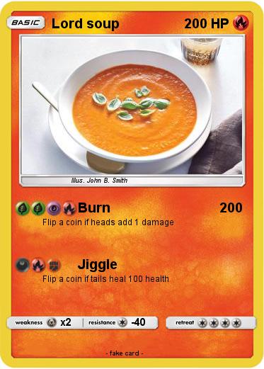 Pokemon Lord soup