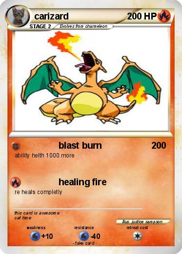 Pokemon carizard