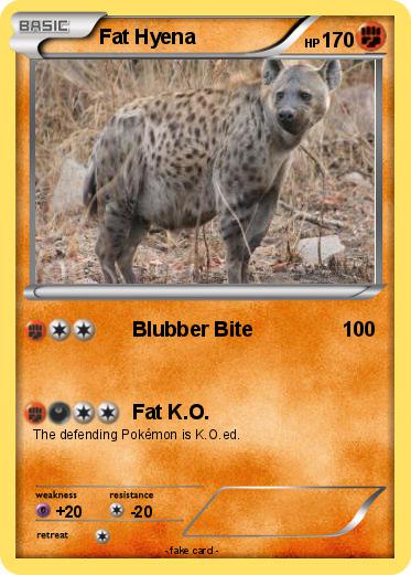 Pokemon Fat Hyena