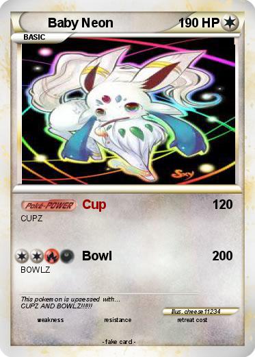 Pokemon Baby Neon
