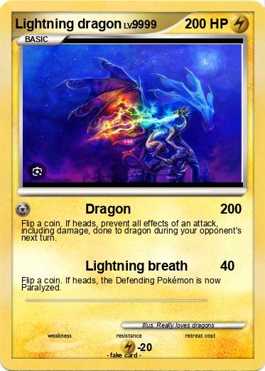 Pokemon Lightning dragon