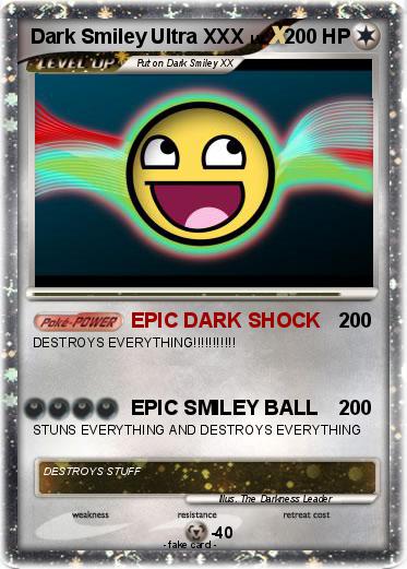 Pokemon Dark Smiley Ultra XXX