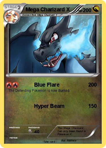 Pokemon Mega Charizard X