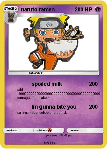 Pokemon naruto ramen