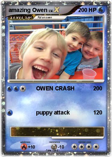 Pokemon amazing Owen