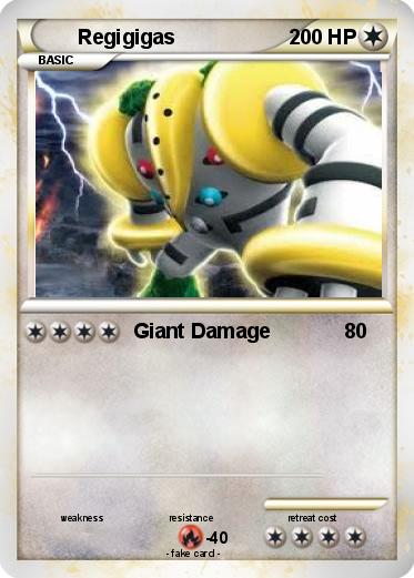 Pokemon Regigigas