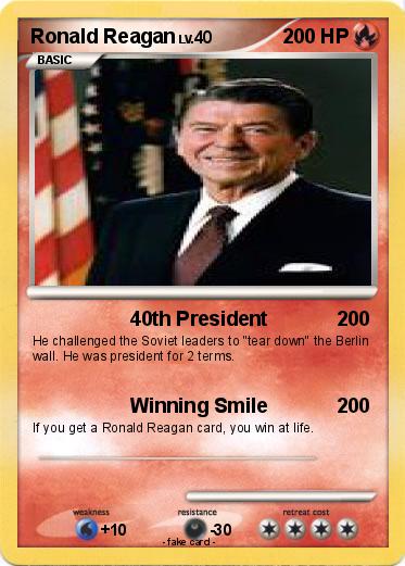 Pokemon Ronald Reagan