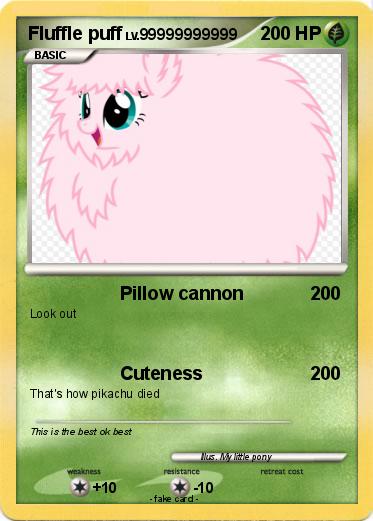 Pokemon Fluffle puff