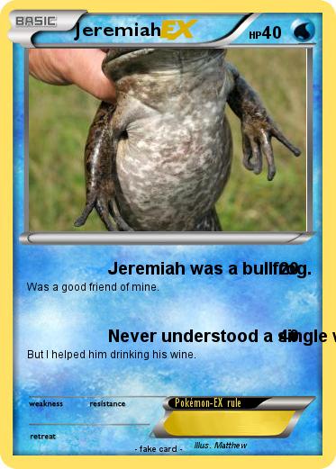Pokemon Jeremiah