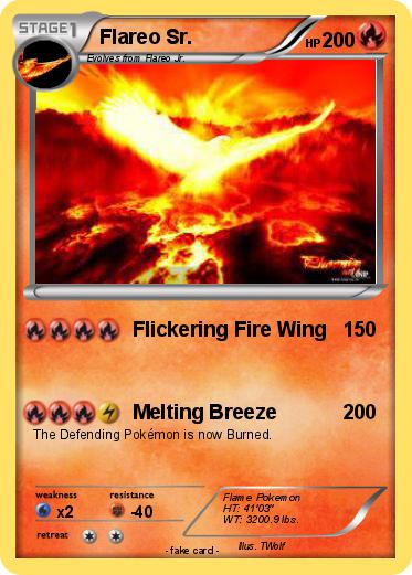 Pokemon Flareo Sr.
