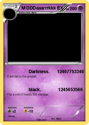 Pokemon M DDDaaarrrkkk EX