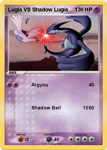 Pokemon Lugia VS Shadow Lugia 