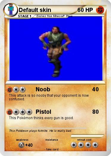 Pokemon Default skin