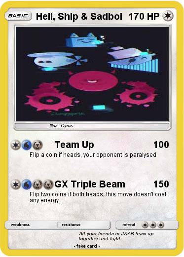 Pokemon Heli, Ship & Sadboi