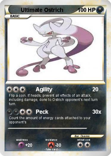 Pokemon Ultimate Ostrich