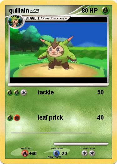 Pokemon quillain