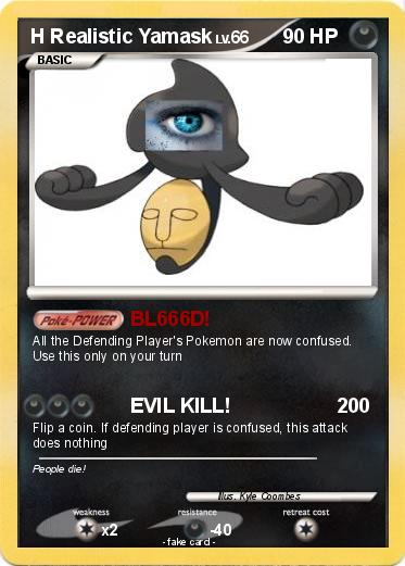 Pokemon H Realistic Yamask