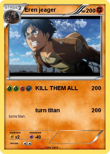 Pokemon Eren jeager