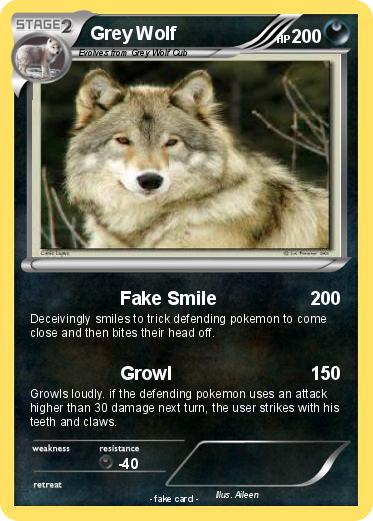 Pokemon Grey Wolf