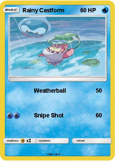 Pokemon Rainy Castform