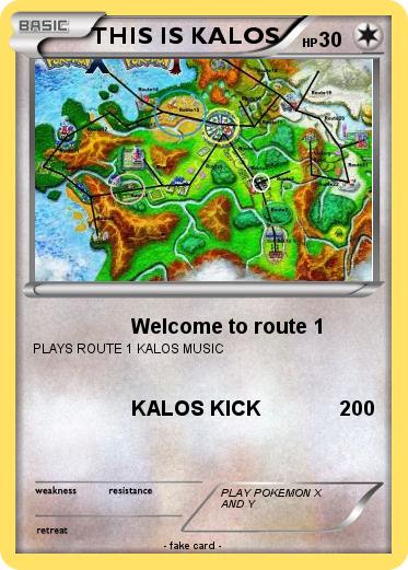 Pokemon THIS IS KALOS