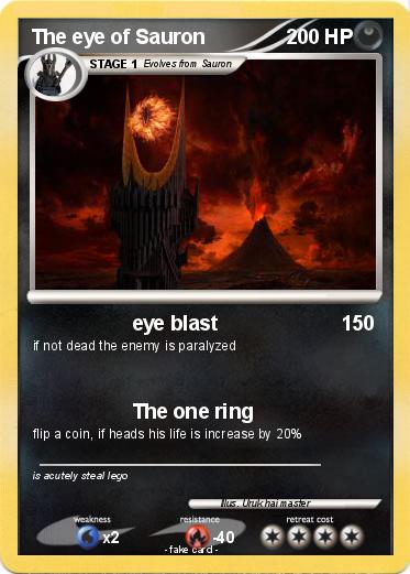 Pokemon The eye of Sauron