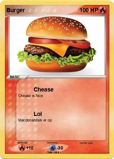 Pokemon Burger