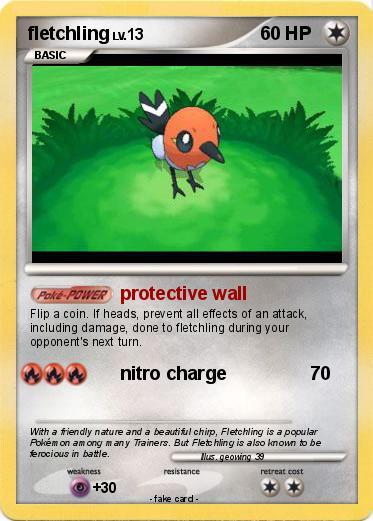 Pokemon fletchling
