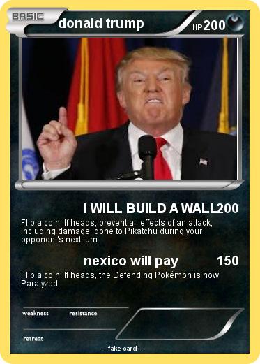 Pokemon donald trump