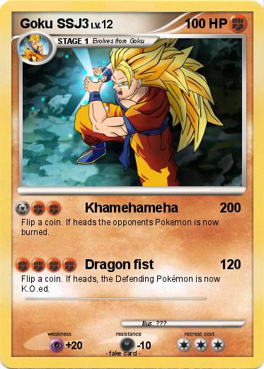 Pokemon Goku SSJ3