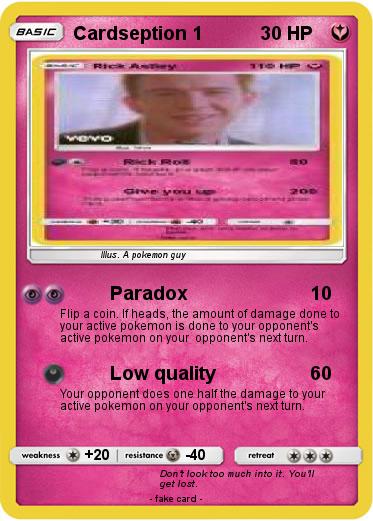 Pokemon Cardseption 1
