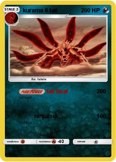 Pokemon kurama 6 tail
