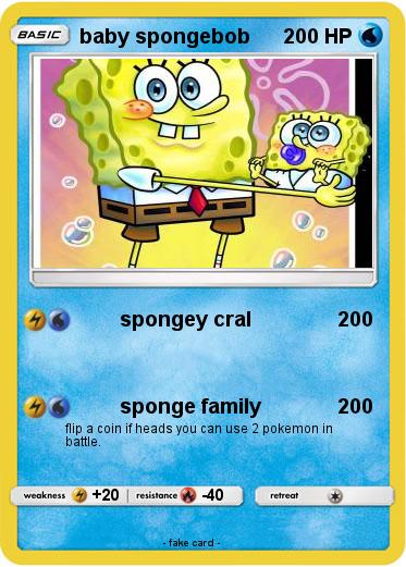 Pokemon baby spongebob