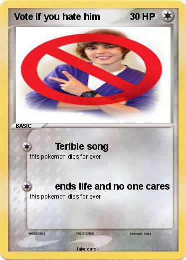 Pokemon Vote if you hate him