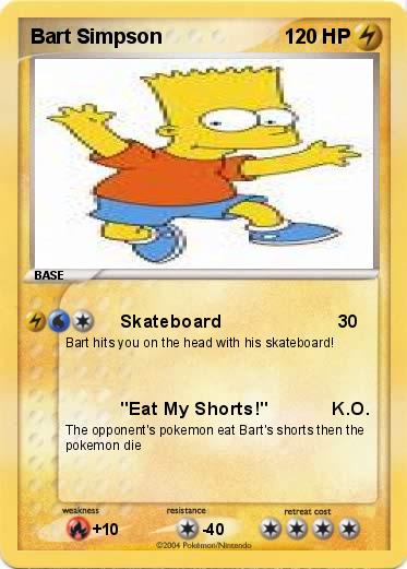 Pokemon Bart Simpson