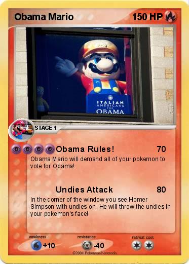 Pokemon Obama Mario