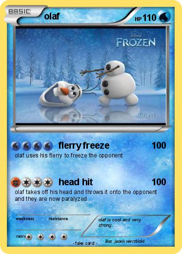 Pokemon olaf