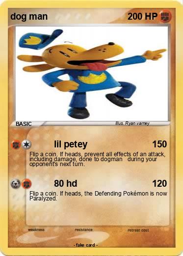 Pokemon dog man
