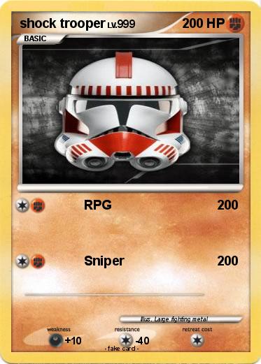 Pokemon shock trooper