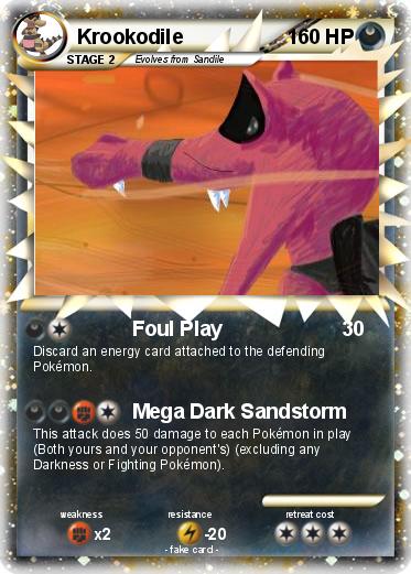 Pokemon Krookodile Pokemon Krookodile