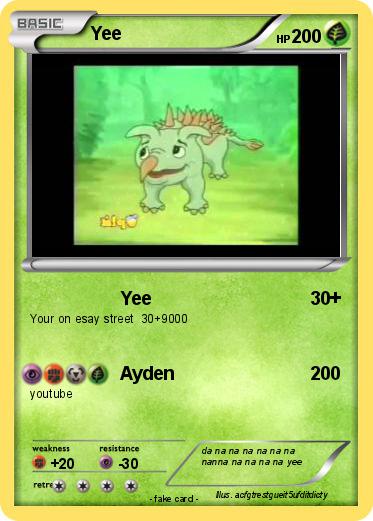 Pokemon Yee