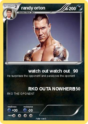 Pokemon randy orton
