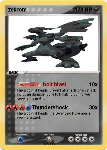 Pokemon zekrom