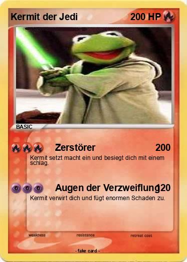 Pokemon Kermit der Jedi