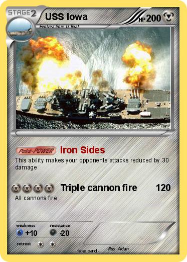 Pokemon USS Iowa