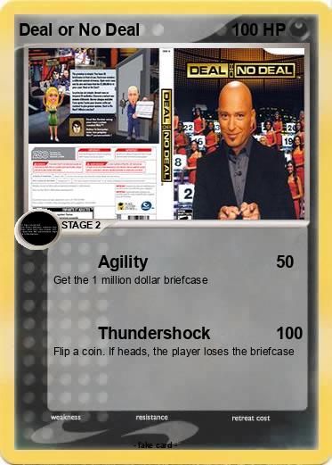 Pokemon Deal or No Deal